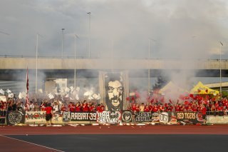 Les fans du FC Sion étaient bien présents lors du premier tour de la Coupe de Suisse à Delémont